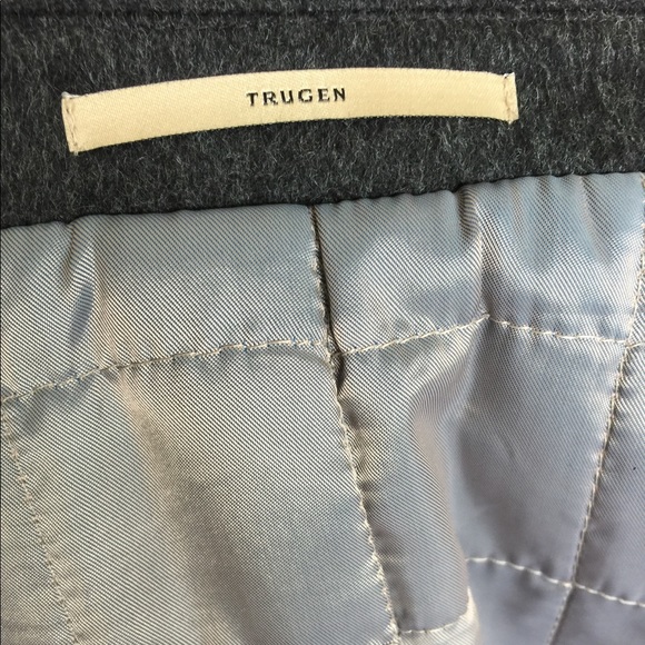 Grey cashmere blend coat by Trugen - Picture 7 of 8